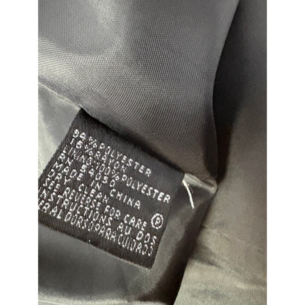 Kasper Women’s Size 12 Charcoal Gray Tailored Blazer Career Jacket - Picture 13 of 14